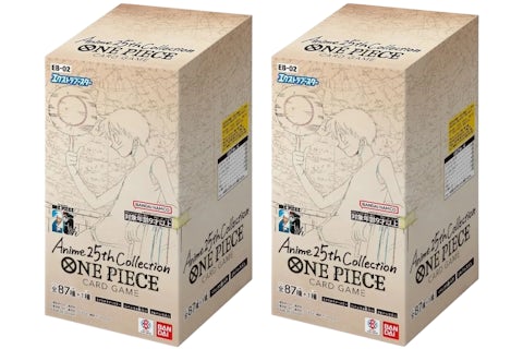 【Carton】EB-02 Anime25th collection - One Piece Booster Box Japanese (12 boxes)