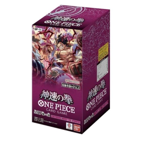 ONE PIECE A FIST OF DIVINE SPEED OP-11 JAPANESE BOOSTER BOX