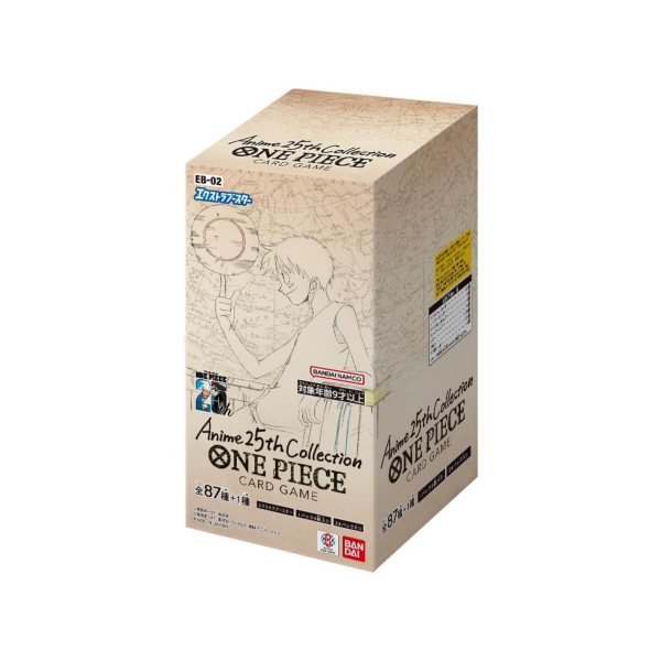 ONE PIECE EXTRA BOOSTER ANIME 25TH COLLECTION EB-02 JAPANESE BOOSTER BOX