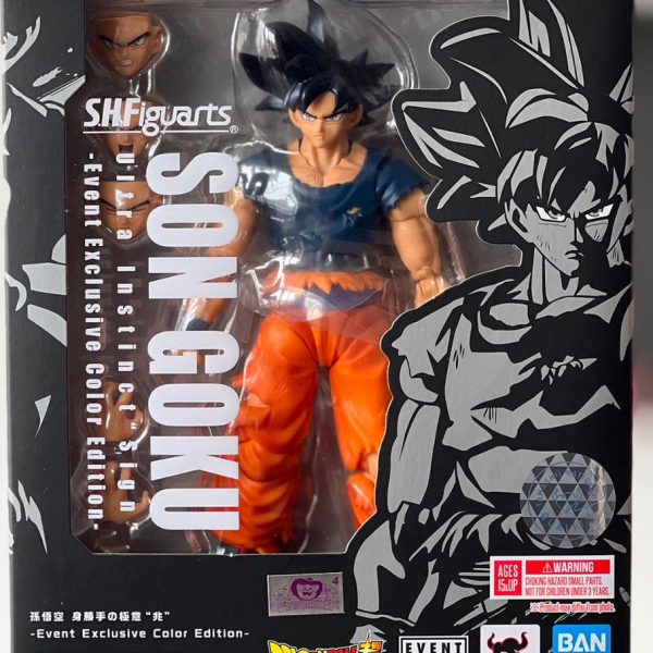 S.H Figuarts Son Goku Ultra Instinct Sign Event Exclusive Color Edition.
