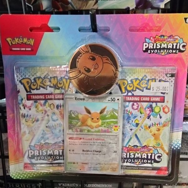 Prismatic evolution blister boxes
