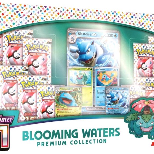 Pokemon TCG Scarlet & Violet 151 Blooming Waters Premium Collection Box Sealed