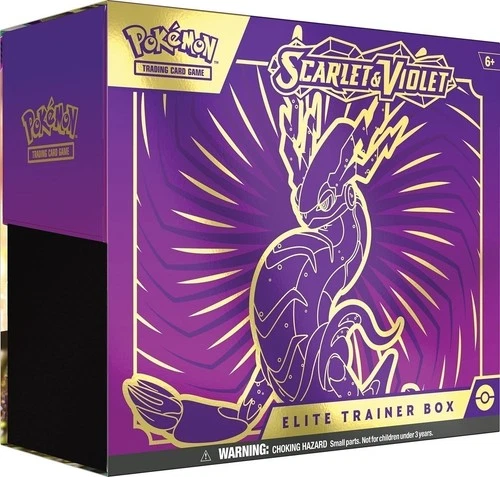 Pokemon TCG SCARLET & VIOLET ETB Elite Trainer Box MIRAIDON