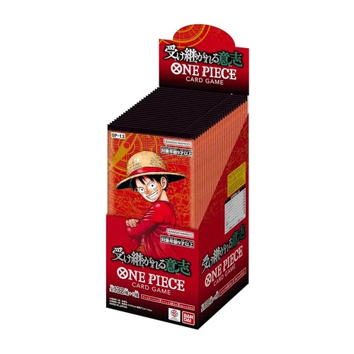 One Piece TCG OP-13 Carrying His Will Japanese Booster Box Sealed US Seller